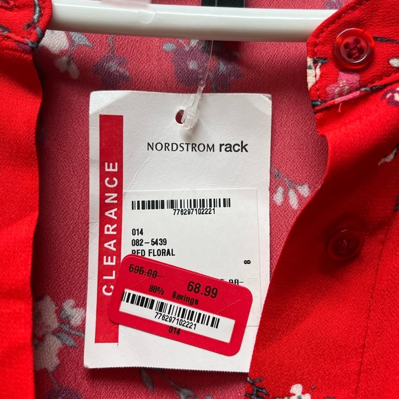 Red dress Nordstrom rack - Picture 3 of 3
